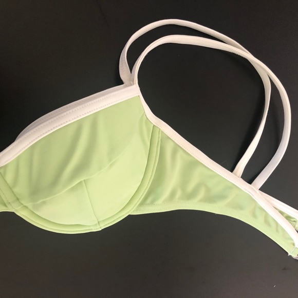 LIKE NEW Very Rare Club Med Bikini (Lime) - Picture 5 of 11